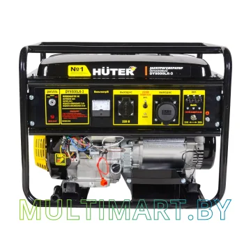 Бензиновый генератор Huter DY9500LX-3 картинка 2